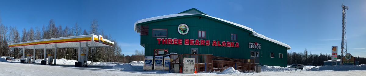Three Bears Alaska Houston Shell Gas Station